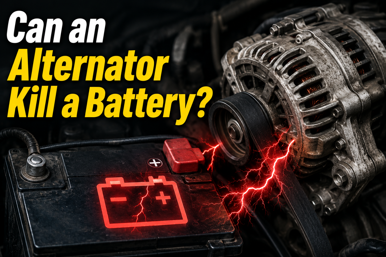 Can an Alternator Kill a Battery?