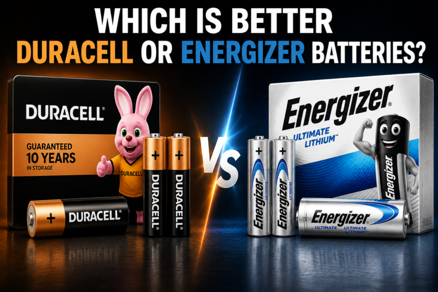 Duracell vs Energizer
