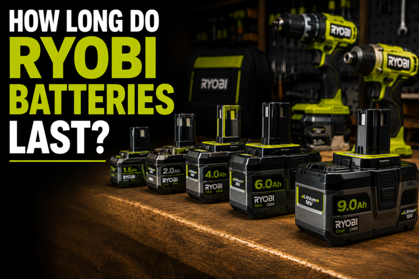 How Long Do Ryobi Batteries Last?