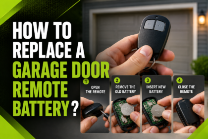 How to Replace a Garage Door Remote Battery