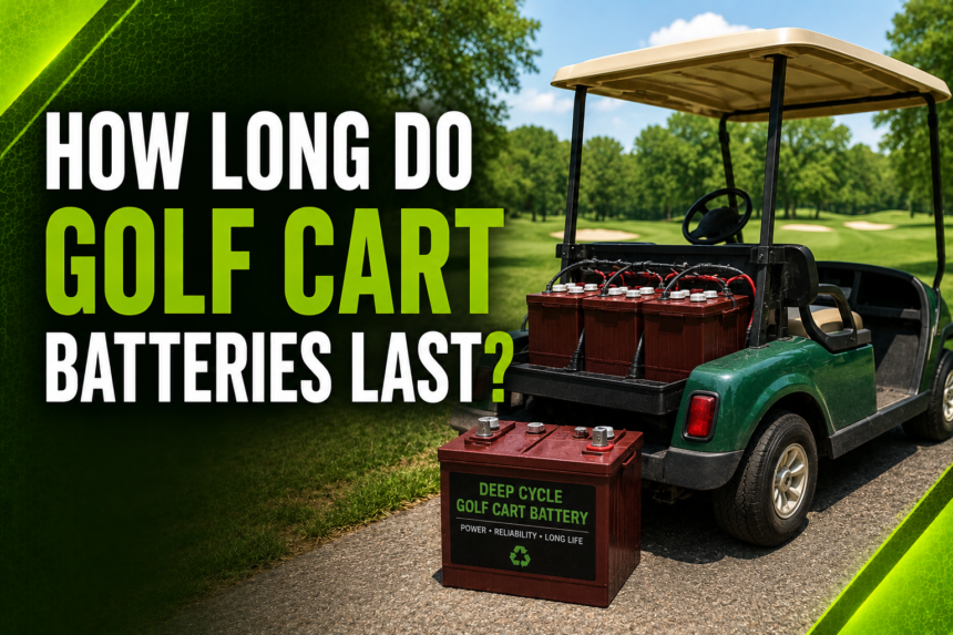 How Long Do Golf Cart Batteries Last?