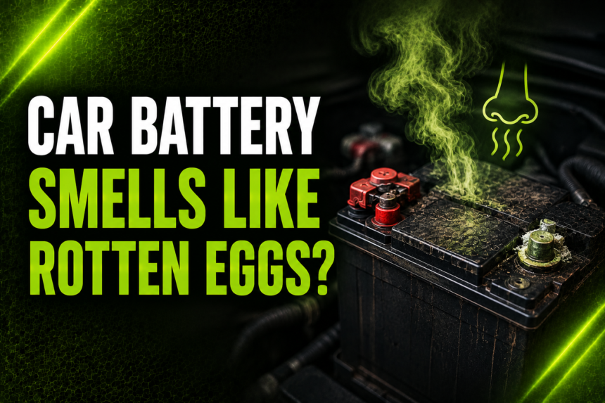 Car Battery Smells Like Rotten Eggs?
