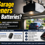 Do Garage Openers Have Batteries?