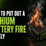How to Put Out a Lithium Battery Fire Safely?