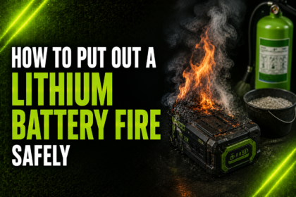 How to Put Out a Lithium Battery Fire Safely?