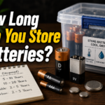How Long Can You Store Batteries?