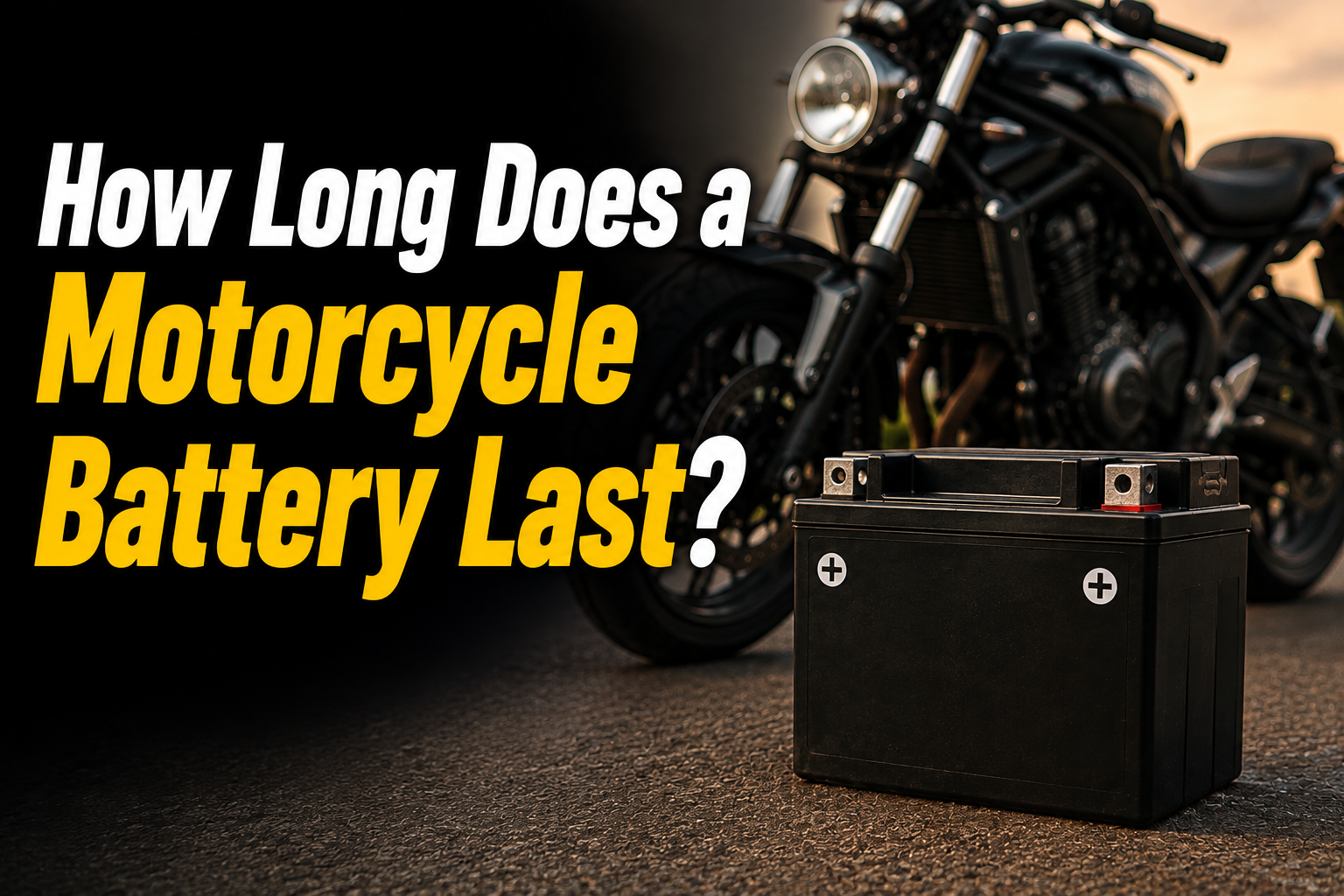 How Long Does a Motorcycle Battery Last?