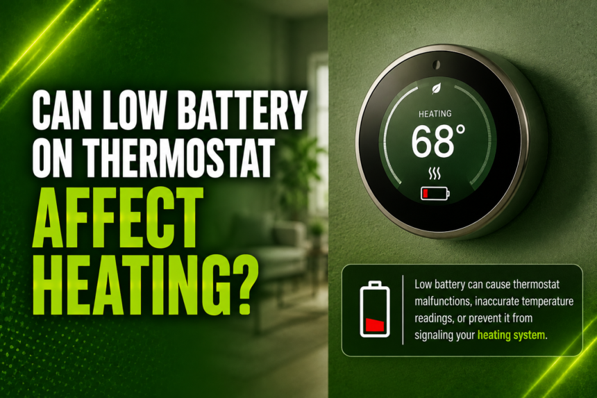 Can a Low Battery Affect Your Thermostat's Heating?