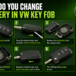 How Do You Change Battery in VW Key Fob