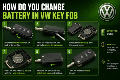 How Do You Change Battery in VW Key Fob