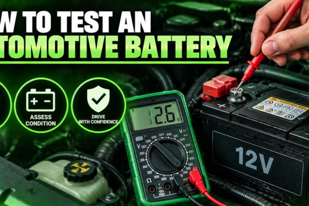 How to Test an Automotive Battery?
