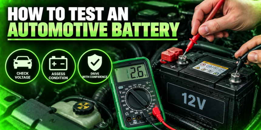 How to Test an Automotive Battery?