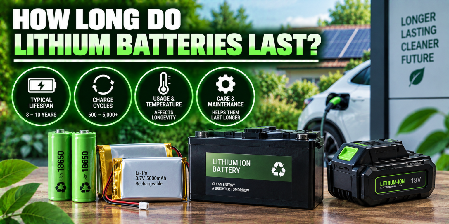 How Long Do Lithium Batteries Last?