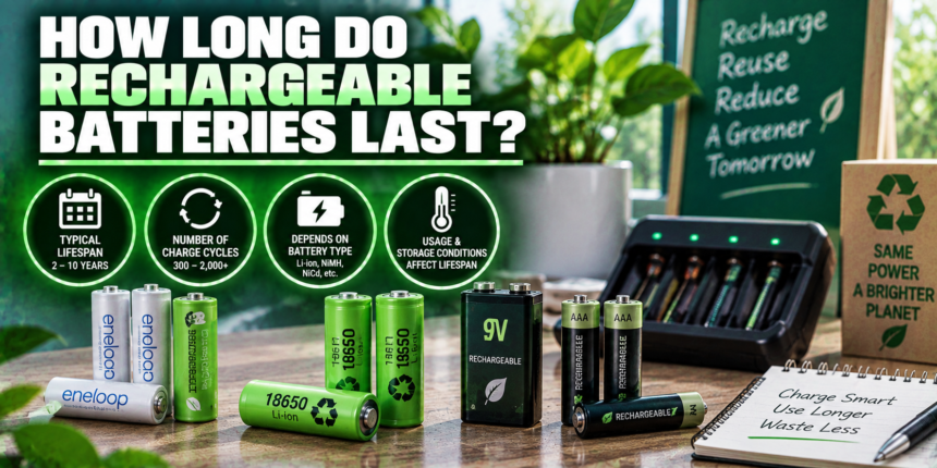 How Long Do Rechargeable Batteries Last?