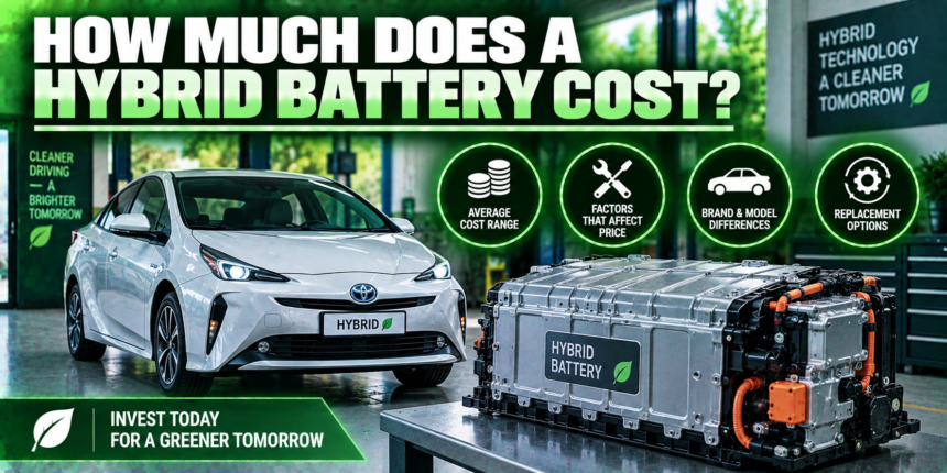 How Much Does a Hybrid Battery Cost?