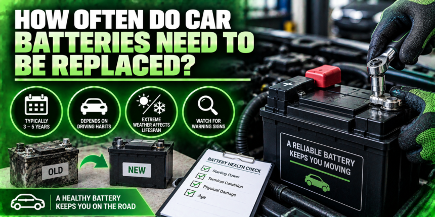 How Often Do Car Batteries Need to Be Replaced