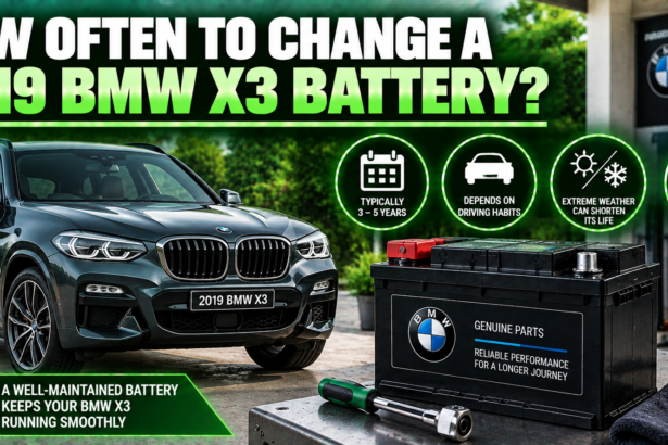 How Often to Change a 2019 BMW X3 Battery?