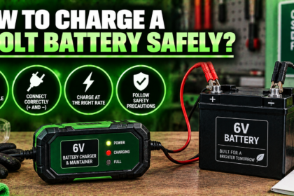 How to Charge a 6 Volt Battery Safely?