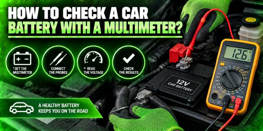 How to Check a Car Battery With a Multimeter?