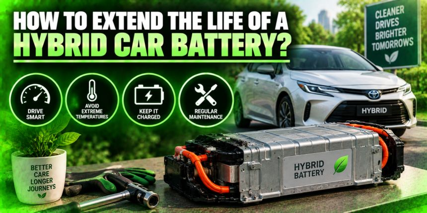 How to Extend the Life of a Hybrid Car Battery?