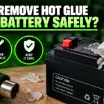 How to Remove Hot Glue From a Battery Safely?