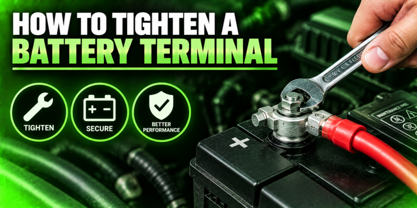 How to Tighten a Battery Terminal