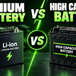 Lithium Battery vs High Capacity Battery
