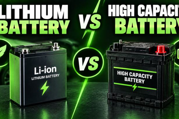 Lithium Battery vs High Capacity Battery