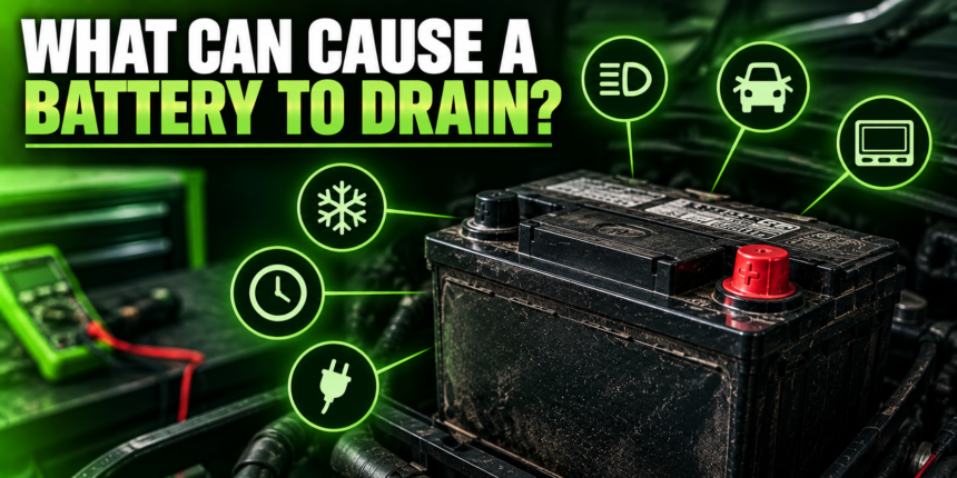 What Can Cause a Battery to Drain?