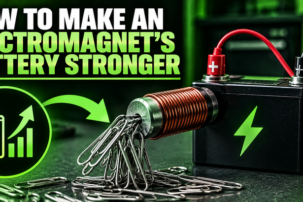 How to Make an Electromagnet's Battery Stronger